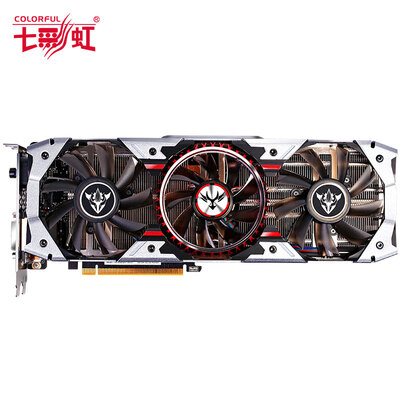 

Радужные (Красочные) iGame1080 пламя Ares X-8GD5X Лучшие AD GTX1080 1759-1898MHz / 10010MHz 8G / 256bit игровой графики