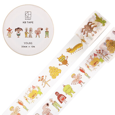 

Kinbor hand book&paper tape 20mm10m hand book sticker holiday Rhapsody DTB64098