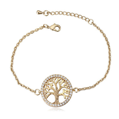 

BAFFIN 2017 Tree of Life Pendant Bracelets & Bangles Made With Cubic Zircon Stones For Women Fashion Jewelry Friend Gifts