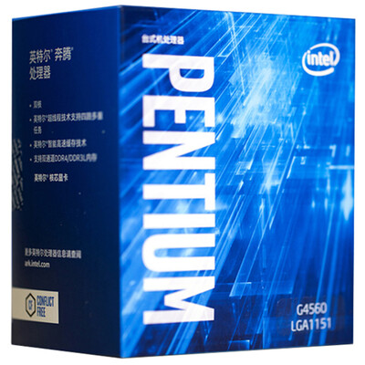

Intel (Pentium) Pentium с двухъядерным процессором G4560 с процессором в штучной упаковке