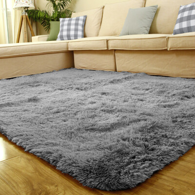 

Foo JOO plush carpet living room bedroom carpet 2 3 m gray