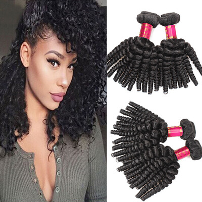 

7A Качество Bouncy Весна Curl Горячие продажи Малайзии Virgin волос Афро Kinky Curly Loose Wave 4pc Дешевые наращивание человеческих волос