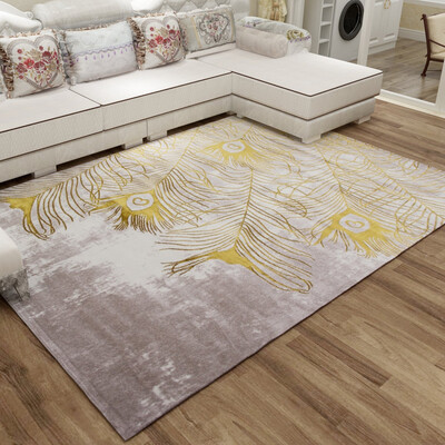 

Li home modern minimalist living room coffee table bedroom sofa dining entrance table desk study bed non-slip carpet Dai Yi Si 039110 80 120cm