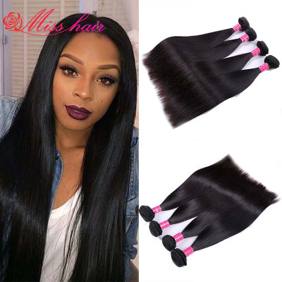 

7A Grade Unprocessed Virgin Malaysian Straight Hair 3pcs lot Human Hair Cheap Malaysian Virgin Hair Straight Hair Weave Bundles