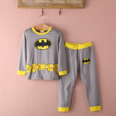 

Baby Toddler Kid Boy Batman Clothes Sleepwear Pjs Pajama Set 2 Pcs 1-7 Years Old