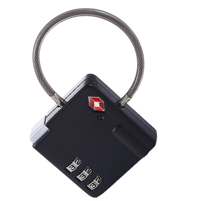 

Yuhua Ze TSA travel wire customs lock luggage password lock suitcase wire lock anti-theft lock YHZ-7731 black