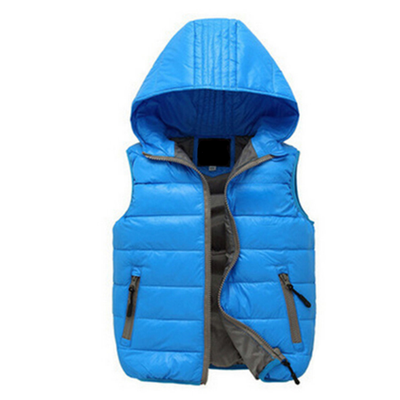 

WE ONE DREAM Warm Children Vests Waistcoats Girls Boys Outerwear&Coats Candy Color Kids Jackets Autumn Winter Kids Clothes