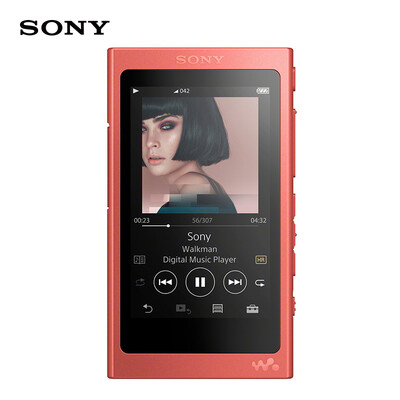 

SONY Hi-Res high resolution lossless noise reduction music player 16GB with headphones NW-A45HN Twilight Red
