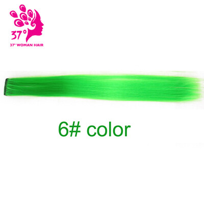 

16"40cm Clip In for Hair Extensions Fashion straight Long Synthetic Hair Extension