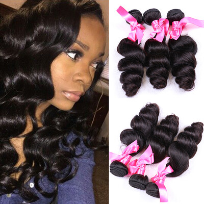 

Hot Sale Grade 8A Unprocessed Brazilian Virgin Hair Loose Wave 3pcslot Brazilian Loose Wave Free Shipping