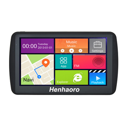 

Car GPS Navigation Android 7" Capacitive touch screen Navigator Bluetooth Quad-core russia Navitel Europe map truck gps sat nav