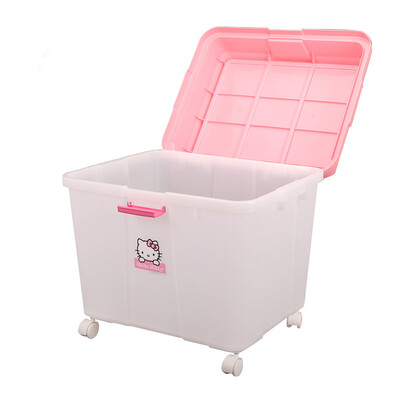

Alice IRIS environmental plastic storage storage box storage box K-540 powder 545×44×505cm