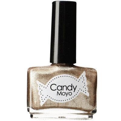 

Candy (Candymoyo) nail polish shiny linseed 8ml (French raw materials quick-drying is not easy to decolorize the metal champagne pearl nude color sequins)