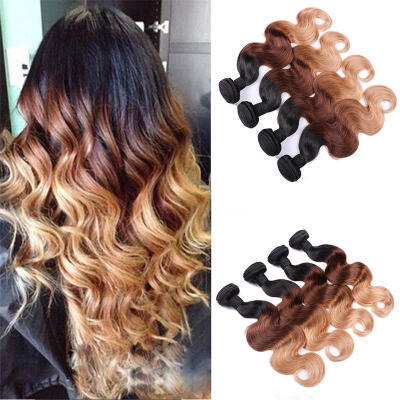 

Brazilian Body Wave Ombre Brazilian Hair Ombre Human Hair 5 Bundles Wet And Wavy Brazilian Virgin Hair Weave Bundles No Shedding