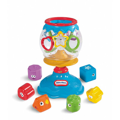 

Американская Little Tikes (Little Tikes) раннего детства обучающие игрушки бороться вставленный головоломки сортировки сортировки игры Tower 627521M