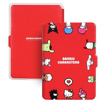 

Hello Kitty зажигать версию 558 новых Kindle электронных книг мультфильма защитного рукава популярных брендов спать в окружении красной кожи счастливой