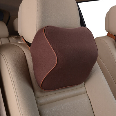 

Antarctic nanJiren car headrest neck pillow cushion space memory cotton driving pillow khaki brown