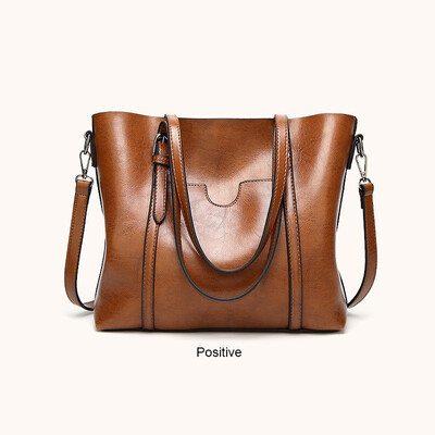 

Women PU Leather Handbags Shoulder Solid Soft Shoulder Bag Messenger Bag Casual office Ladies bag