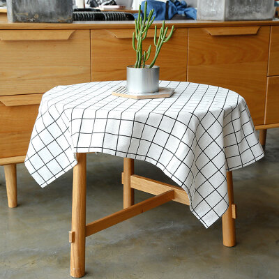 

Yuan Yuan Jian Bai 8585 modern minimalist tablecloth Nordic IKEA style square coffee table cloth table cloth fabric fresh rectangular tablecloth