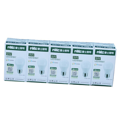 

NVC Lighting NVC glorious series LED bulb e27 large mouth 5 sticks 9W yellow 3000k