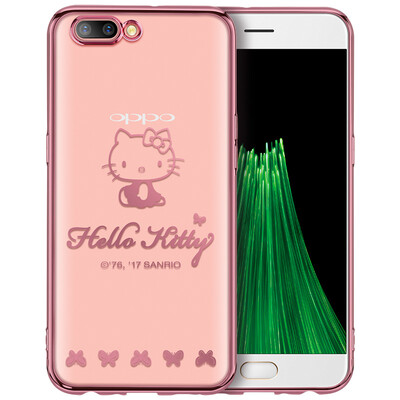 

Hello Kitty OPPO R11 телефон оболочки / защитный рукав мультфильм DROP прозрачный мягкий силиконовый рукав покрытие обшивки Rugrats