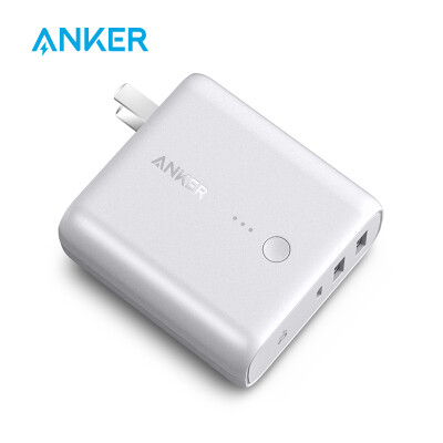 

Anker Anke Charger Charger Charger Po 2-in-1 / Multi-port Charger / Rechargeable Headset Flat Panel Universal Fast Drive TypeC Mobile New Macbook / Switch White