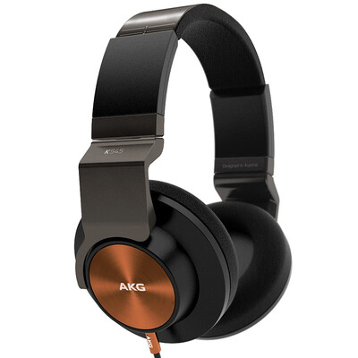 

AKG K545 Гарнитура стереогарнитура Гарнитура Apple Phone Телефонная гарнитура Эндрюс Телефон Телефон Гарнитура Сплав Ротационное кольцо Оранжевый