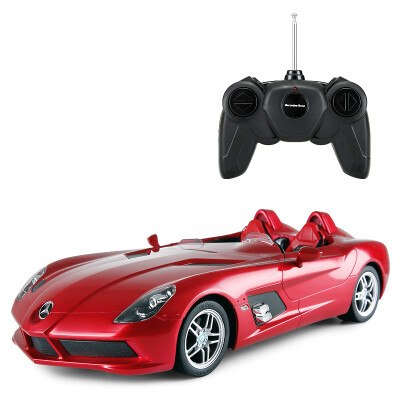 

Rastar car 1:12 Mercedes SLR McLaren simulation remote control car model 42400 red