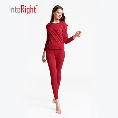 

Ms INTERIGHT plus cashmere thickening woolen underwear red