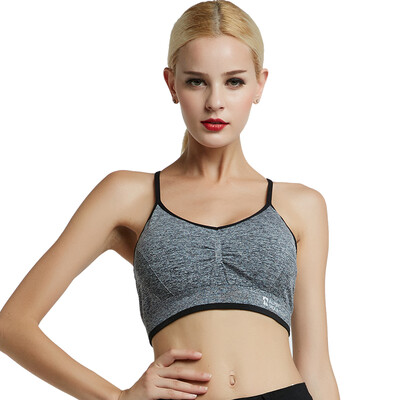 

El Monte ALPINT MOUNTAIN running sports underwear sports bra female yoga compression clothing 650-902 black M