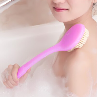

Yun Lei curved handle bath brush imitation bath towel soft brush bath brush bath back brush 15163