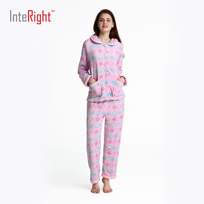 

Ms. INTERIGHT Colorful Pajamas Home Set Pink XL