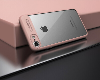 

Keymao Fashion Ultra Thin For iphone 6 6S Case Full Protective Soft TPU + Acrylic Transparent Back Cover Case