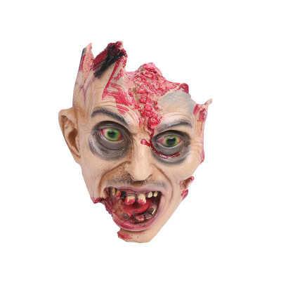 

New Halloween Terror Head mask Halloween party haunted house zombie Tricky mask Terrorist mask