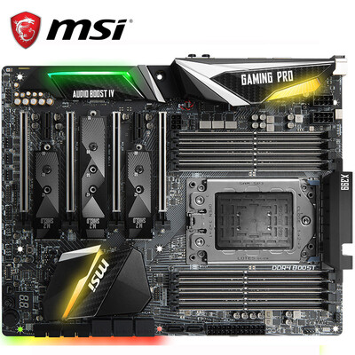 

MSI X399 GAMING PRO CARBON AC Motherboard AMD X399 Socket TR4