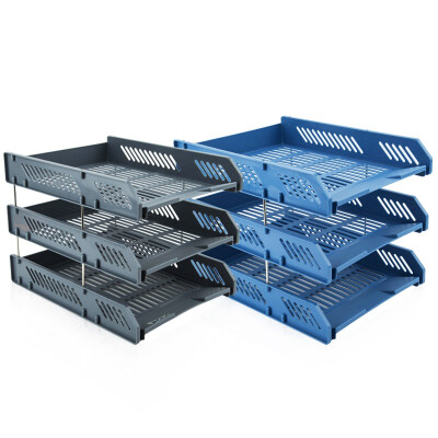 

Guangbo (GuangBo) thicker two-tier file disk / data frame / file rack / office storage random WJK9225