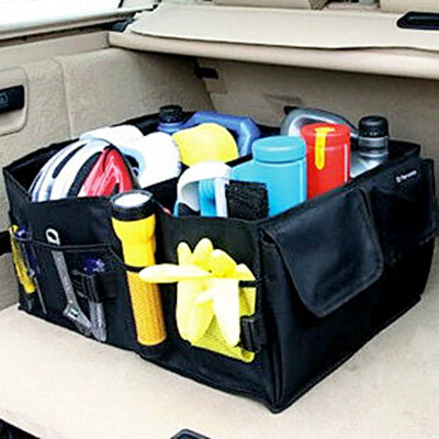 

Car Supplies Folding Storage Bag Travel Bag Large Size Finishing Box Auto Interior Accessories Square Multifunction