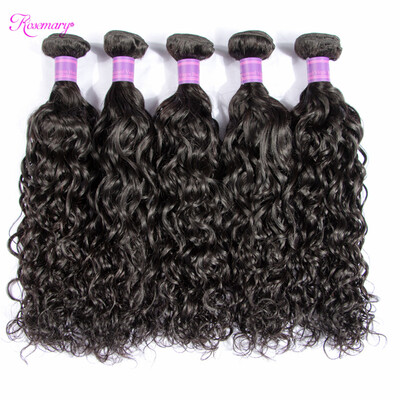 

Peruvian Curly Hair Weave 7A Unprocessed Rosa Hair Products Peruvian Virgin Hair Water Wave 5Pcs/lot Soft Curly Weave Human Hair