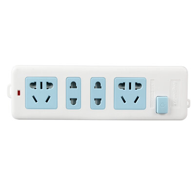 

Good (lengon) wireless socket strip 4 holes without line engineering patch panel wiring board assembly from the wiring line with the total control with tow switch board XD-T122