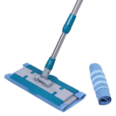 

United States life folder flat plate mop can replace the waste towel to send a replacement cloth a MCF1090