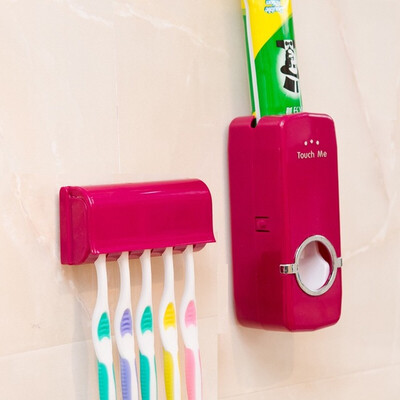 

Cntomlv Lazy Person Products New Automatic Toothpaste Dispenser Toothbrush Holder setstoothbrush Family sets bathroom accessories