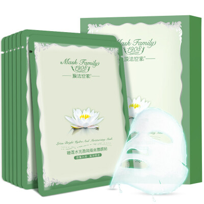 

Membrane method of the family water lily water Yingrun mask paste 7 pieces (dense moist and shiny