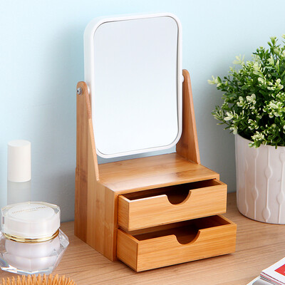 

Ou Runzhe cosmetic box acrylic double drawer jewelry storage box