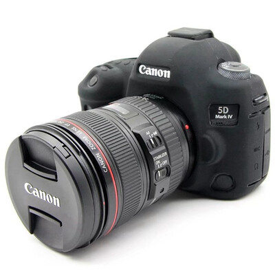

Ранний Walker Защитный чехол для камеры Canon 5D4 Элегантный черный Отправить Стальной пленочный объектив Ткань для очистки Ткань Кузов объектива пылезащитный чехол