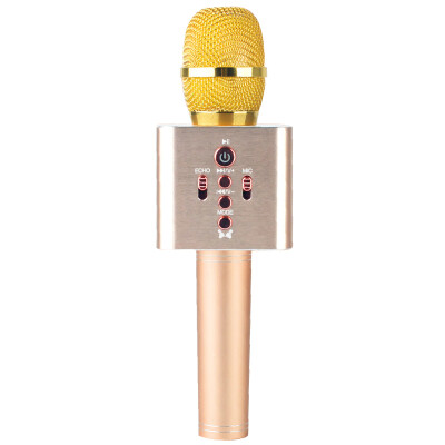 

Yalan Shi EARISE K8 mobile phone microphone wireless Bluetooth universal K song treasure condenser microphone sings anchor dedicated local Hao gold