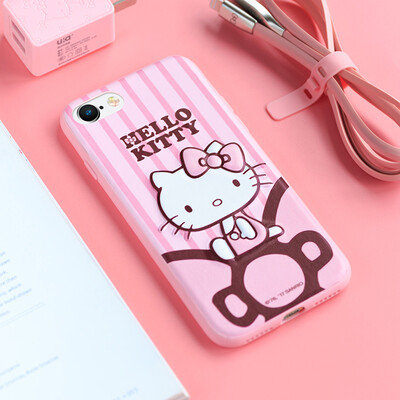 

Hello Kitty Apple 7/8 Phone Case iPhone7 / 8 Case Cartoon Cute All-In-One Mobile Phone Case 4.7 "- Lolita Hello Kitty