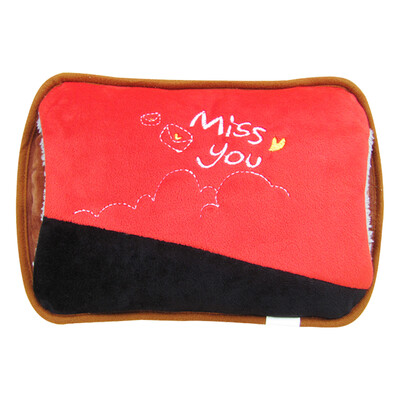 

Dr double inserts simple plush hot water bottle charging explosion-proof warm water bag has been injected water hand warmers Do you best coffee