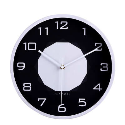 

12 inches 30CM metal wall clock simple clock silent quartz movement watch for bedroom living room