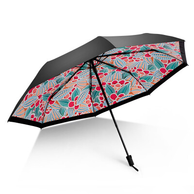 

iRain Umbnella sun umbrella folding UV umbrella umbrellas sun umbrella three folding umbrella Vinyl umbrella umbrellas