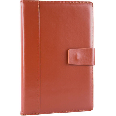 

Guangbo (GuangBo) 16K96 Zhang business leather notepad notebook stationery / atmospheric magnetic buckle brown GBP16734